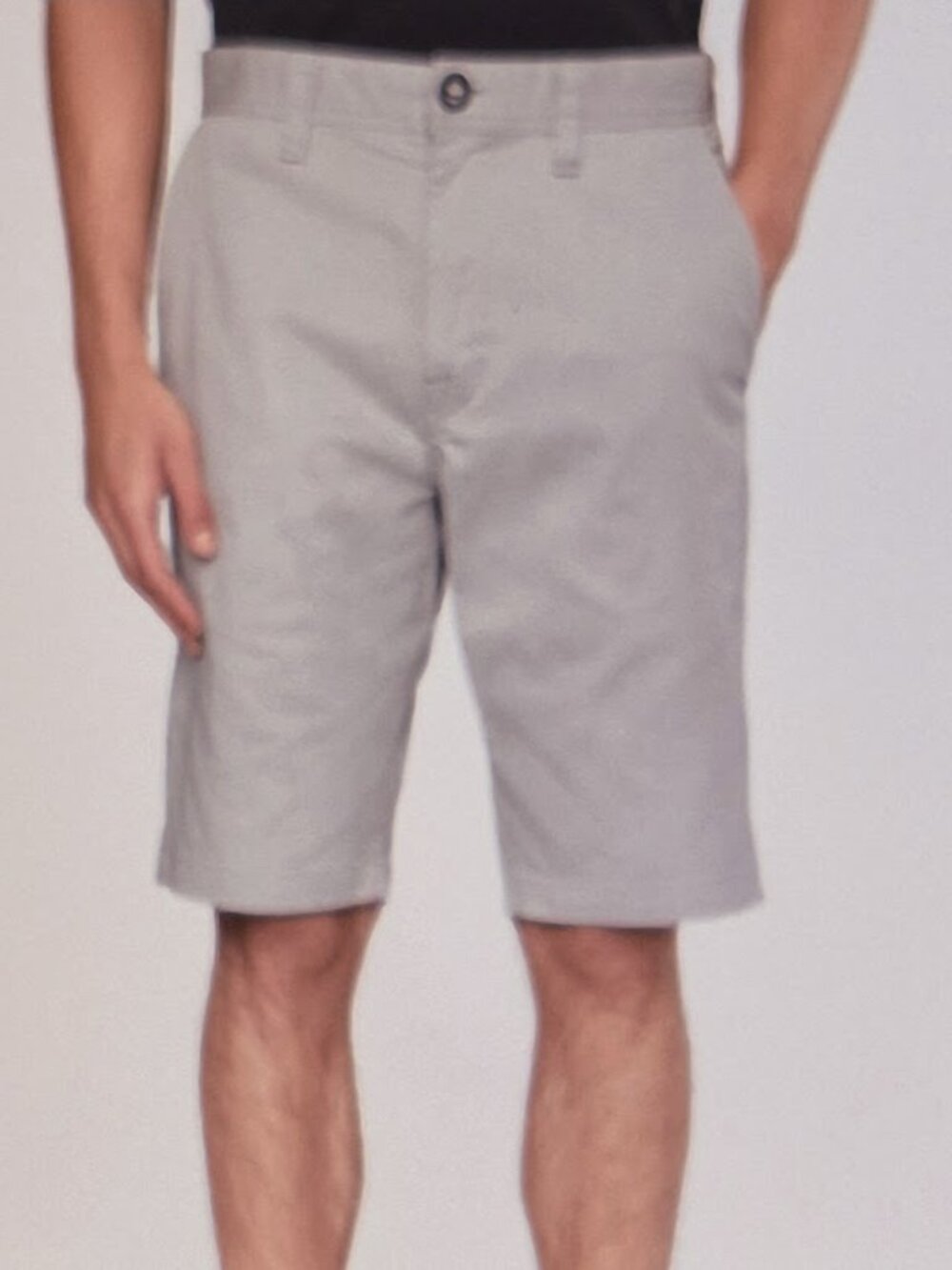 Volcom True to This Men's Gray Chino shorts Modern Fit, size 38